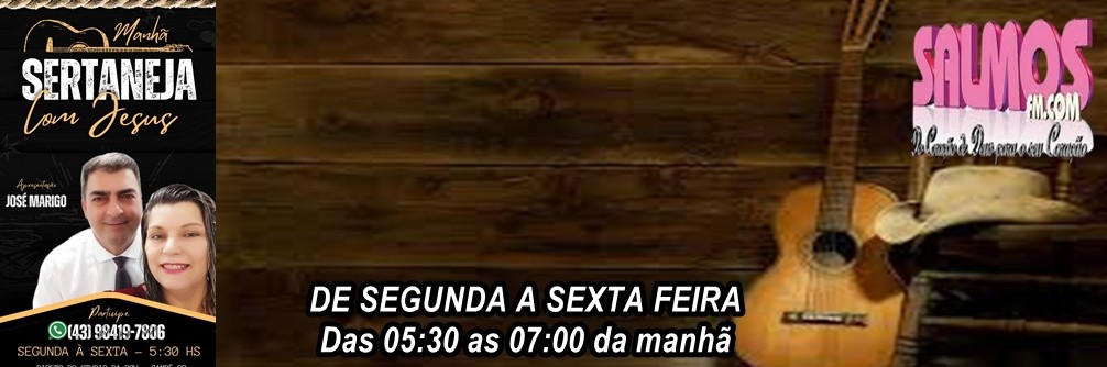 MANHA  SERTANEJA  COM  JESUS